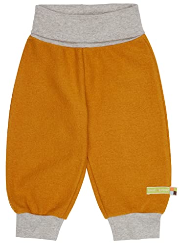 loud + proud Unisex Kinder Wollwalk, GOTS gecertificeerd Hose, Curry, 122-128 EU von loud + proud