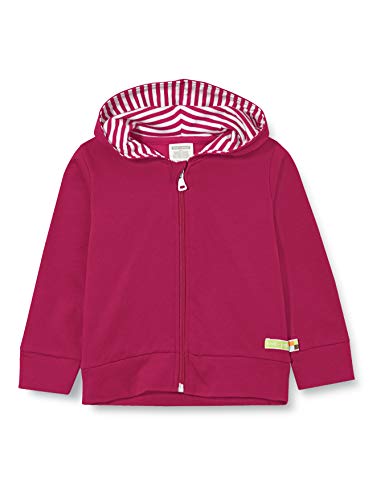 loud + proud Unisex Kinder hættejakke, GOTS certificeret Jacke, Beere, 122-128 EU von loud + proud