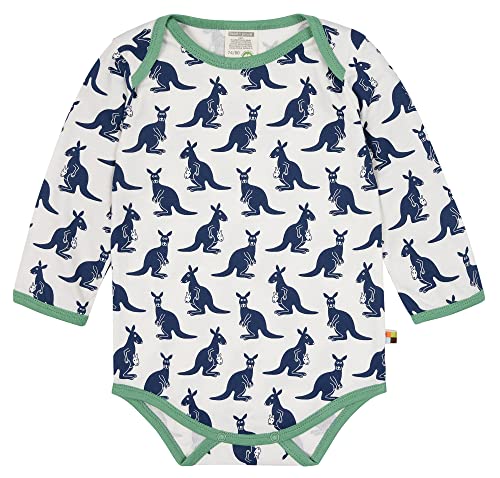 loud + proud Kinder und Baby Body Langarm mit Druck aus Bio Baumwolle (kbA), GOTS Zertifiziert von loud + proud