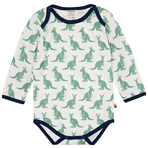 loud + proud Unisex Kinder und Baby Body Langarm mit Druck aus Bio Baumwolle (kbA), GOTS Zertifiziert von loud + proud