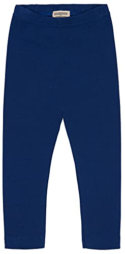 loud + proud Unisex Kinder und Baby Leggings aus Feinripp, GOTS Zertifiziert, Baby-und Kleinkind-Ausstattung, Ultramarin, 62/68 von loud + proud