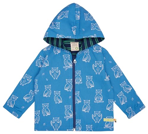 loud + proud Wasserabweisende Jacke aus Biobaumwolle mit Druck, GOTS zertifiziert von loud + proud