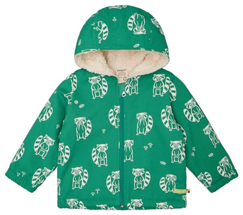 loud + proud Wasserabweisende Jacke aus Biobaumwolle mit Teddyfutter, GOTS zertifiziert von loud + proud