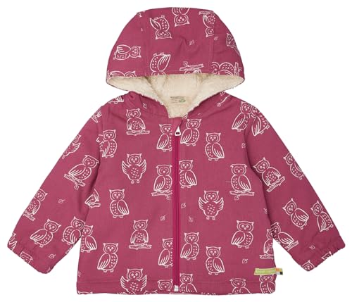 loud + proud Wasserabweisende Jacke aus Biobaumwolle mit Teddyfutter, GOTS zertifiziert von loud + proud