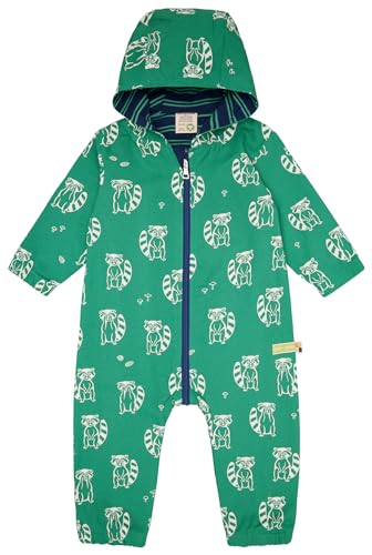 loud + proud Wasserabweisender Overall mit Druck, GOTS zertifiziert von loud + proud