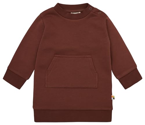 loud + proud Weiches Sweatkleid aus Bio-Baumwolle, GOTS Zertifiziert von loud + proud