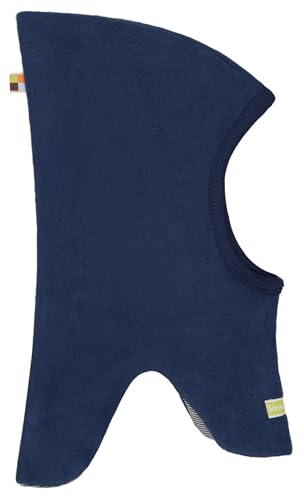 loud + proud Wende-Schlupfmütze aus Baumwoll-Fleece, GOTS Zertifiziert von loud + proud