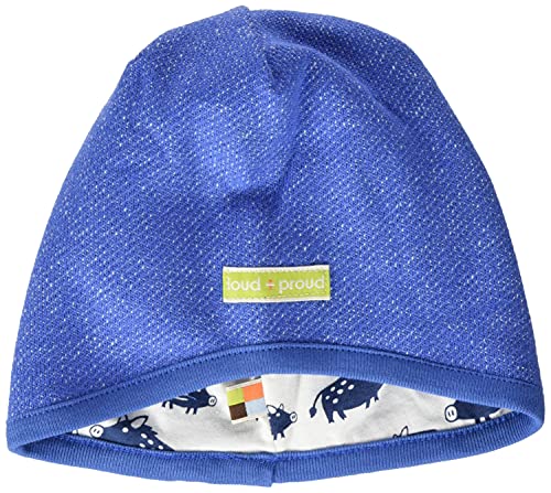 loud + proud Wendemütze Melange Strick, GOTS Zertifiziert von loud + proud