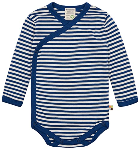 loud + proud Wickelbody Geringelt, GOTS-Zertifiziert von loud + proud