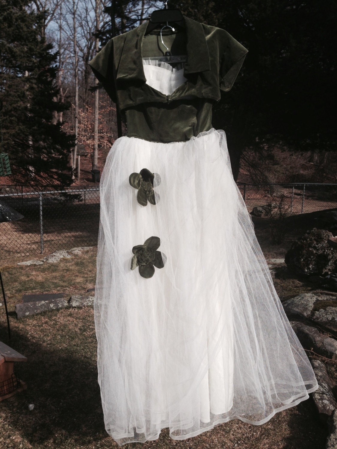 Jahrgang Brautjungfer Kleid, 1947 - Retro Kleid Prom von louie1