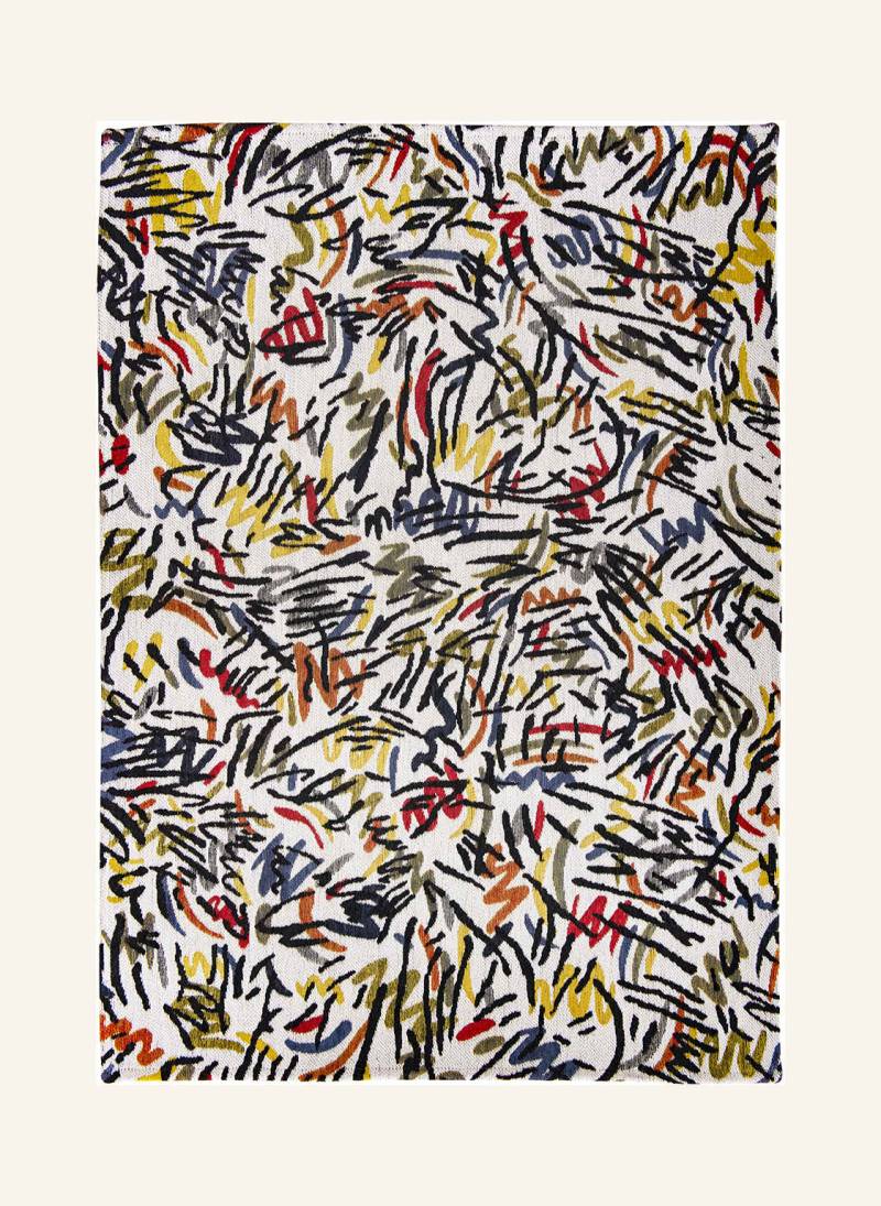 Louis De Poortere Teppich Gallery Graffito blau von louis de poortere