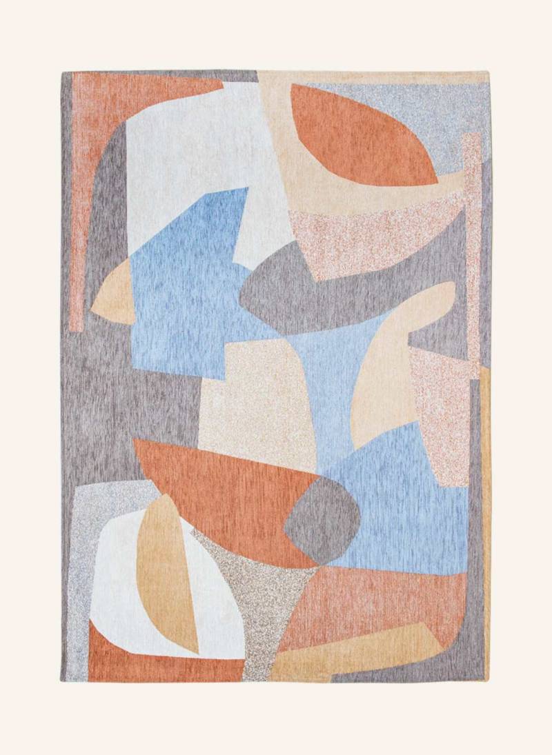 Louis De Poortere Teppich Gallery Shapes blau von louis de poortere