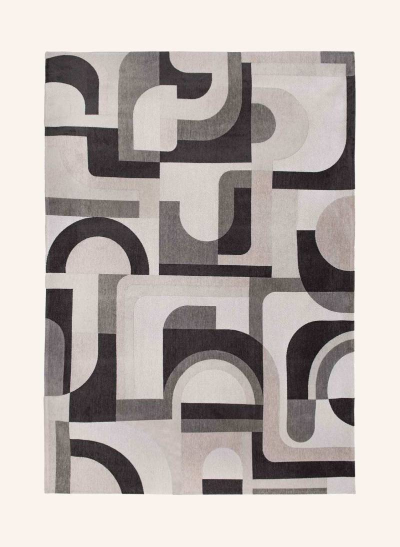 Louis De Poortere Teppich Nuance Module grau von louis de poortere
