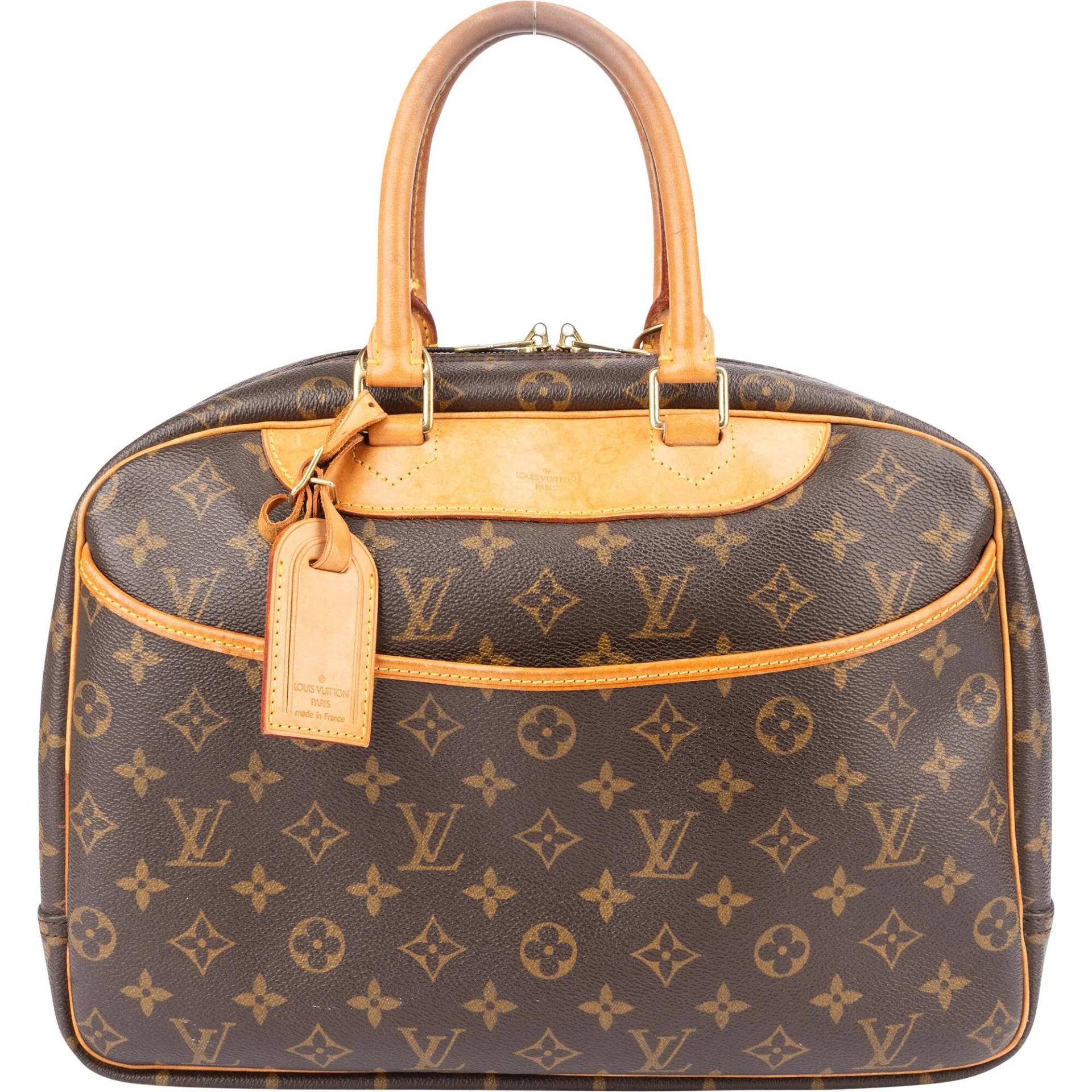 louis vuitton - Louis Vuitton Louis Vuitton Canvas Monogram Deauville Handbag Koffer24 von louis vuitton