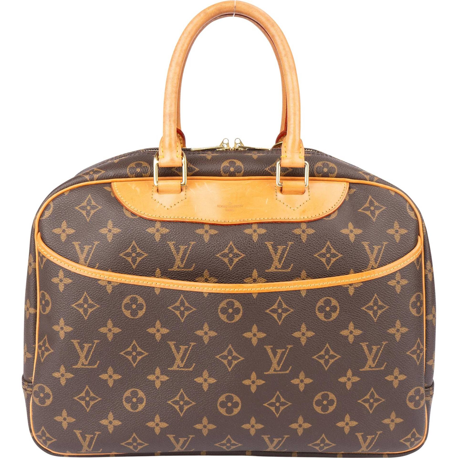 louis vuitton - Louis Vuitton Louis Vuitton Canvas Monogram Deauville Handbag Koffer24 von louis vuitton