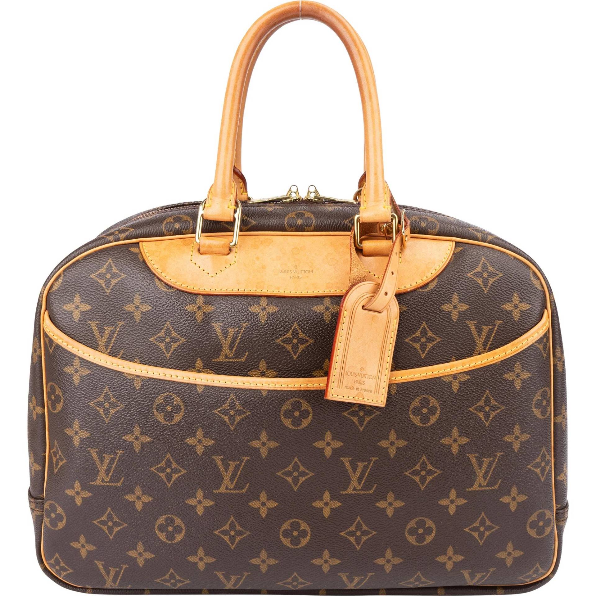 louis vuitton - Louis Vuitton Louis Vuitton Canvas Monogram Deauville Handbag Koffer24 von louis vuitton