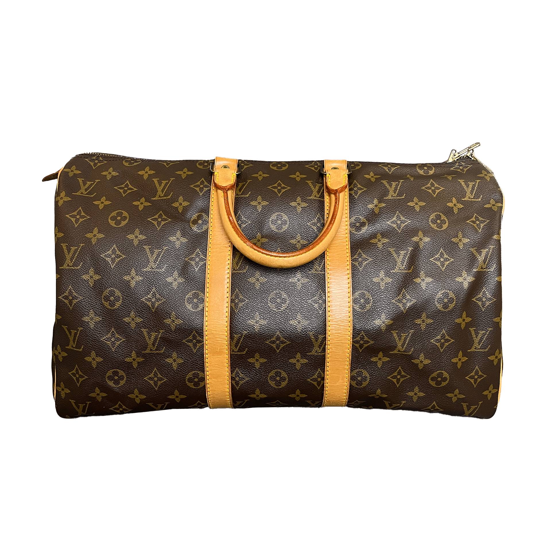 louis vuitton - Louis Vuitton Louis Vuitton Canvas Monogram Keepall 45 Bag Koffer24 von louis vuitton