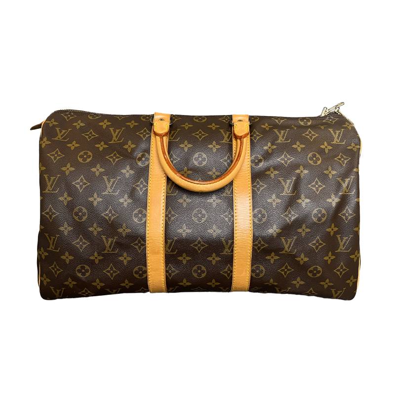 louis vuitton - Louis Vuitton Louis Vuitton Canvas Monogram Keepall 45 Bag Koffer24 von louis vuitton