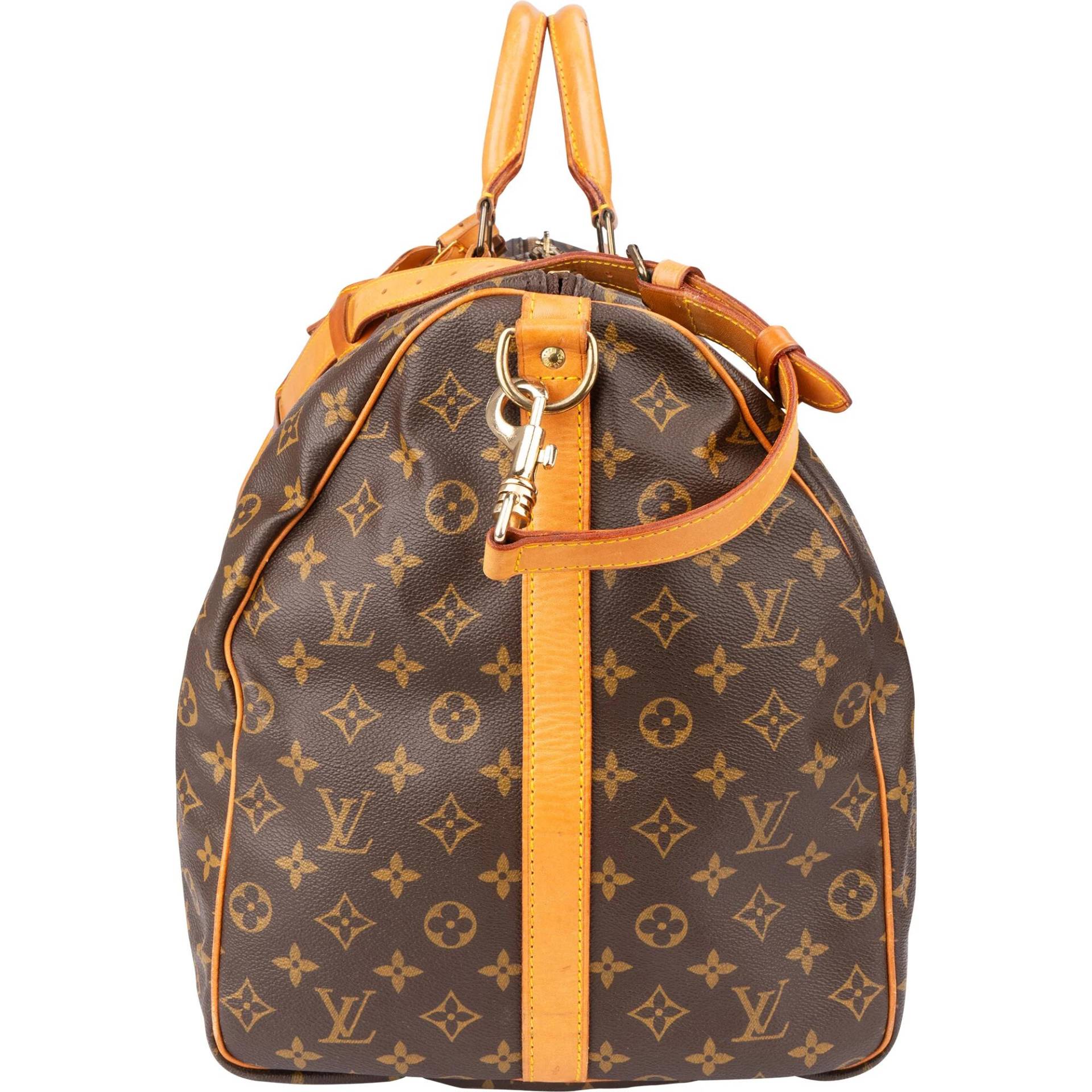 louis vuitton - Louis Vuitton Louis Vuitton Canvas Monogram Keepall 60 Bandouliere Koffer24 von louis vuitton