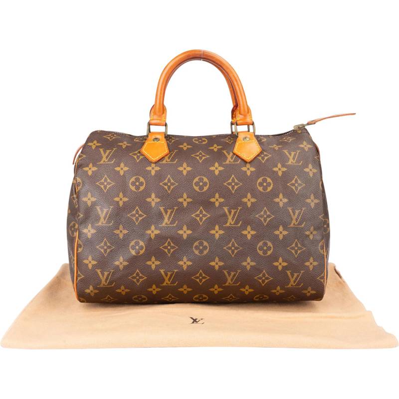 louis vuitton - Louis Vuitton Louis Vuitton Canvas Monogram Speedy 30 Handbag Koffer24 von louis vuitton