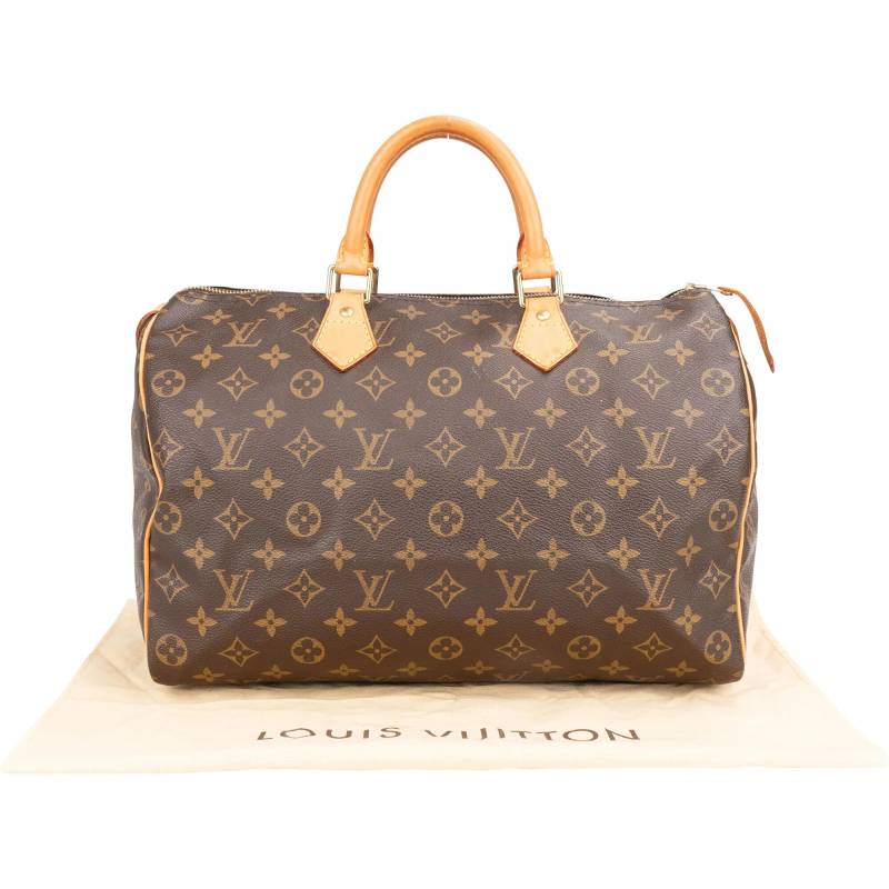 louis vuitton - Louis Vuitton Louis Vuitton Canvas Monogram Speedy 35 Handbag Koffer24 von louis vuitton