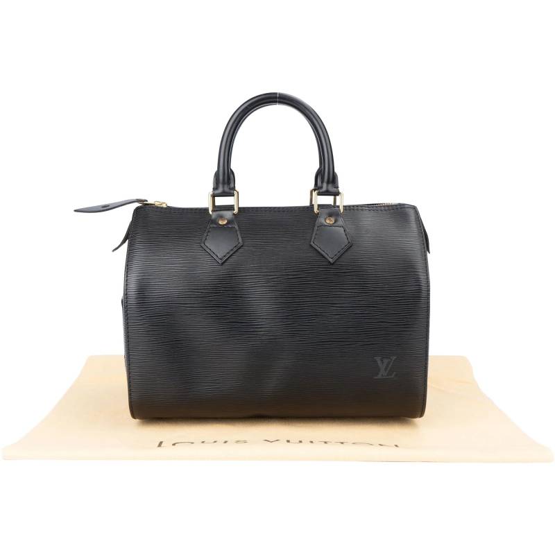 louis vuitton - Louis Vuitton Louis Vuitton Noir Epi Leather Speedy 25 Handbag Koffer24 von louis vuitton