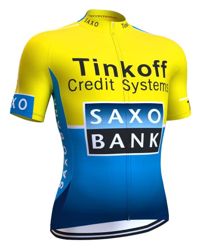 Herren Kurzarm-Radtrikot Sweatshirt mit 3 Taschen, atmungsaktiv und schnell trocknend reflektierend Radsport-T-Shirts von louizumify