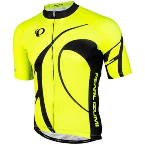 Herren Kurzarm-Radtrikot Sweatshirt mit 3 Taschen, atmungsaktiv und schnell trocknend reflektierend Radsport-T-Shirts von louizumify