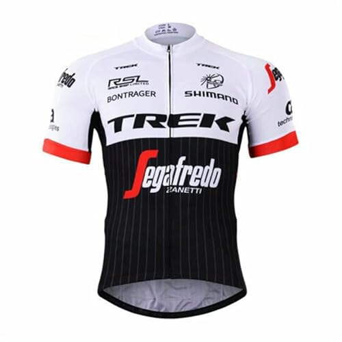 Herren Kurzarm-Radtrikot Sweatshirt mit 3 Taschen, atmungsaktiv und schnell trocknend reflektierend Radsport-T-Shirts von louizumify