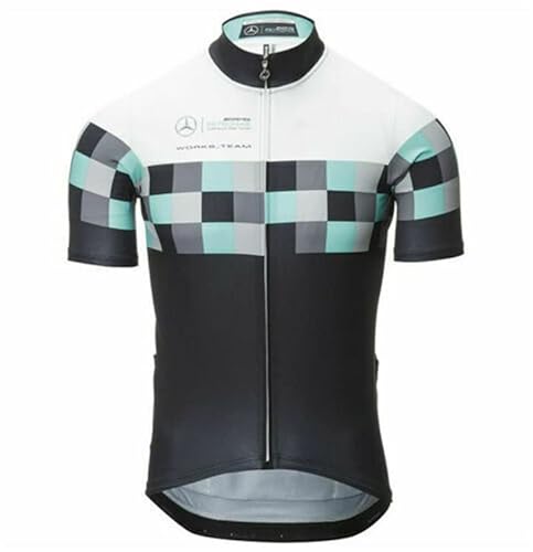 louizumify Herren-Radtrikot Sportshirt, schnell trocknend und atmungsaktiv, Sonnenschutz, 3 Taschen louizumify Herren-Radtrikot Sportshirt, schnell trocknend und atmungsaktiv, Sonnenschutz, 3 Taschen von louizumify