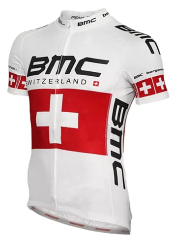 louizumify Kurzarm-Radbekleidung für Männer aus atmungsaktivem Mesh-Gewebe, schnell trocknend und mit Sonnenschutz, hält den Körper trocken von louizumify