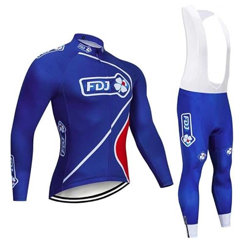 louizumify Performance Herren Radfahren Langarm-Set mit 3 Taschen Feuchtigkeit Wick Fleece gepolstert reflektierende Hosen louizumify Performance Herren Radfahren Langarm-Set mit 3 Taschen Feuchtigkeit Wick Fleece gepolstert reflektierende Hosen von louizumify