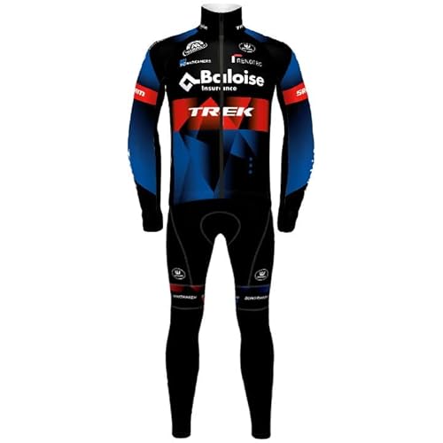 louizumify Performance Herren Radtrikot Langarm mit 3 Taschen - Reflektierendes Feuchtigkeitsableitendes Material louizumify Performance Herren Radtrikot Langarm mit 3 Taschen - Reflektierendes Feuchtigkeitsableitendes Material von louizumify