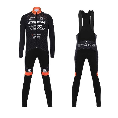 louizumify Performance Herren Radtrikot Langarm mit 3 Taschen - Reflektierendes Feuchtigkeitsableitendes Material louizumify Performance Herren Radtrikot Langarm mit 3 Taschen - Reflektierendes Feuchtigkeitsableitendes Material von louizumify