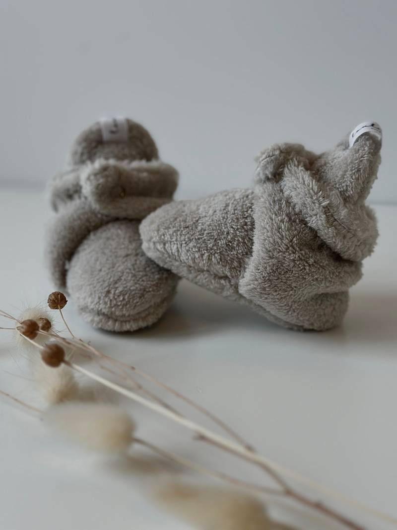 Babyschuhe Auf Fleece | Newbornschuhe Schuhe Für Kinder Hausschuhe Kuschelfleece von louliehandmade