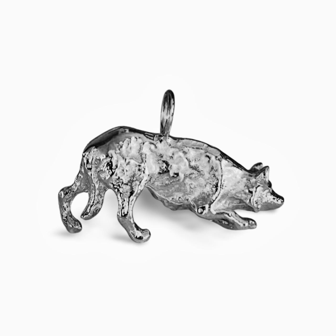 925 Sterling Silber Collie Anhänger Halskette 925 Sterling Silber Collie Anhänger Halskette von lovebordercollies
