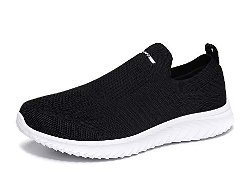 lovejin Herren Damen Walkingschuhe Leichte Mesh Turnschuhe Bequem Atmungsaktive Fitness Sportschuhe Running Sneaker Outdoors Walking Freizeitschuhe von lovejin