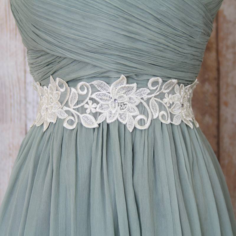 Elfenbein Perle Perlen Blumenspitze Hochzeit Schärpe - Braut Oder Blumenmädchen Elfenbein Perle Perlen Blumenspitze Hochzeit Schärpe - Braut Oder Blumenmädchen von lovelikestyle