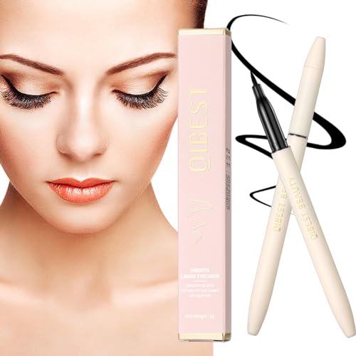 Wasserfester Eyeliner,Schnell trocknende, langlebige, wasserfeste Eyeliner-Flüssigkeit | Flüssiger Eyeliner-Stift, wischfester Eyeliner für Frauen und Mädchen Lovemetoo von lovemetoo