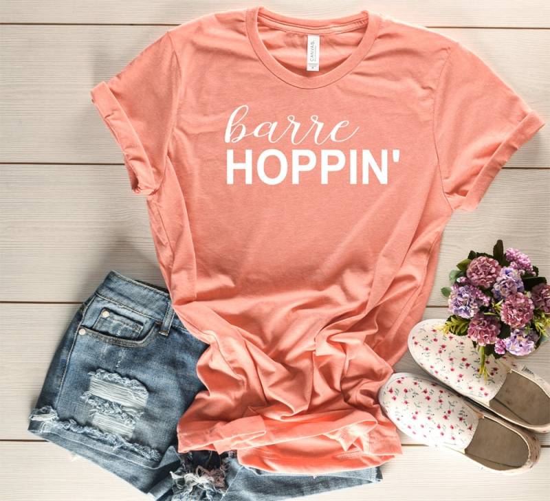 Barre Hoppin Shirt - Hopping T Training Geschenke Süßes Mit Spruch Kleidung " von lovemighty