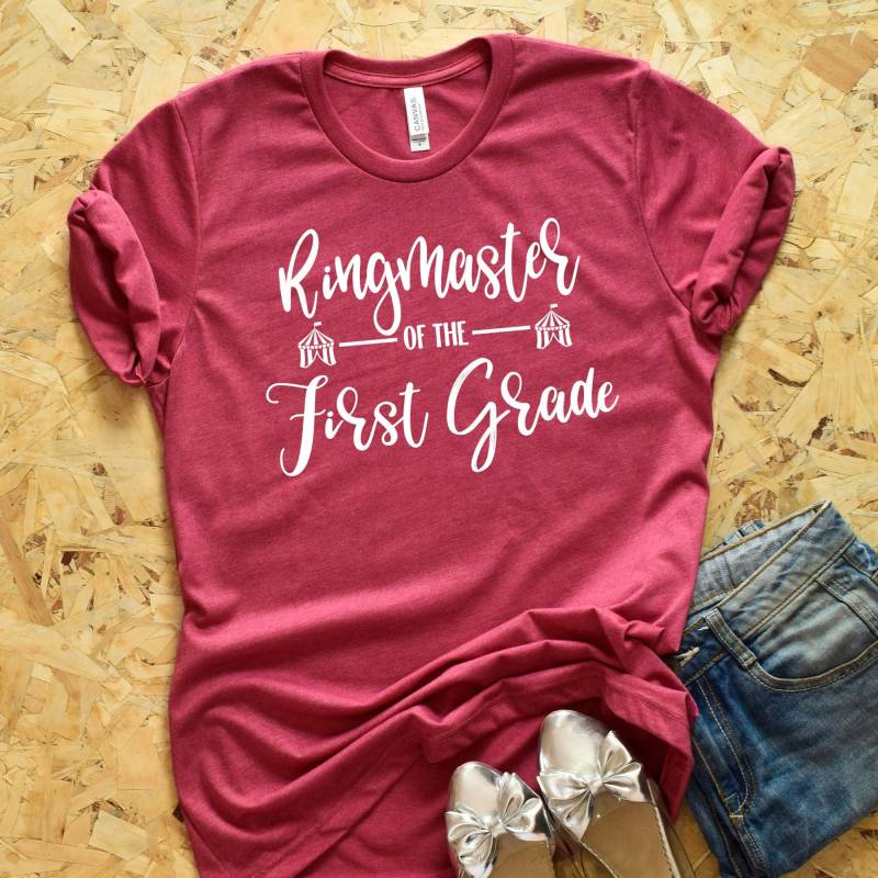 Der Schulleiter Der Ersten Klasse Shirt - 1.grad 1.klasse Lehrer Geschenk Personalisiert von lovemighty