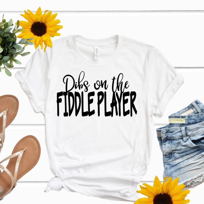Dibs Auf Dem Geigenspieler - Personalisiertes Dibs-Shirt von lovemighty