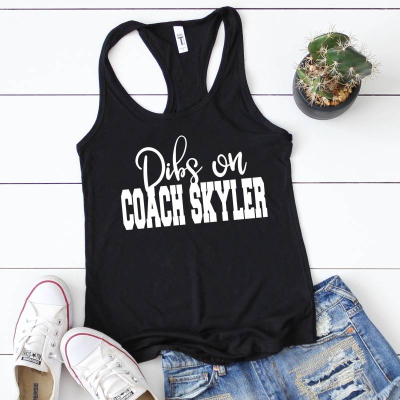 Dibs On The Coach Tank Top - Auf Custom Razorback Süßes Shirt von lovemighty