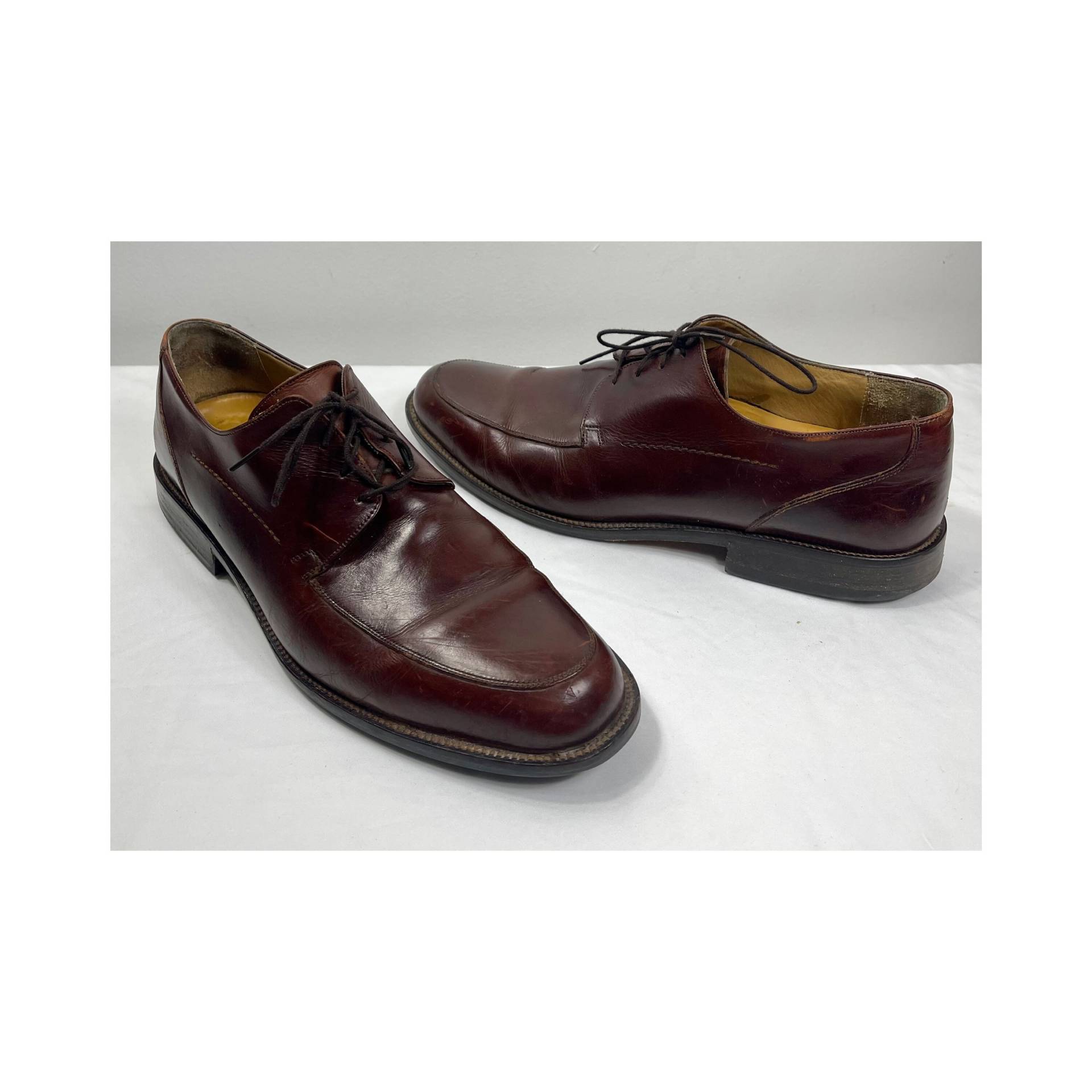 Herren Schnürschuhe, Leder Loafers, Braune Loafer, Lederschuhe, Größe 10 1/2 Schuhe, Rutsche Auf von loverleesdesigns