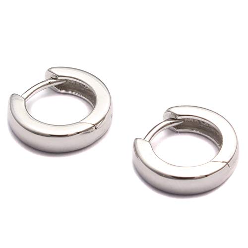 Loveyourdiamonds 12 mm runde Creolen aus 925 Sterling Silber Loveyourdiamonds 12 mm runde Creolen aus 925 Sterling Silber von loveyourdiamonds