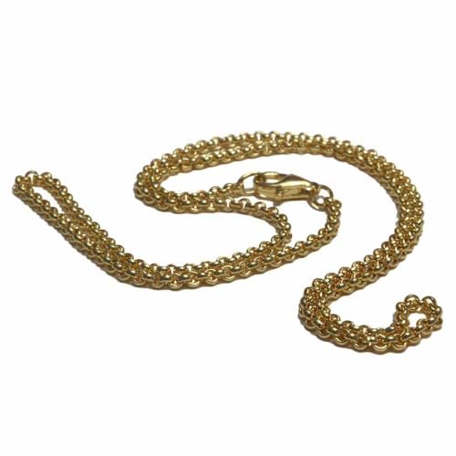 Erbskette 38 cm aus 925 Sterling Silber | Damen Halskette filigran | Echt Silber | Karabinerverschluss Erbskette 38 cm aus 925 Sterling Silber | Damen Halskette filigran | Echt Silber | Karabinerverschluss von loveyourdiamonds