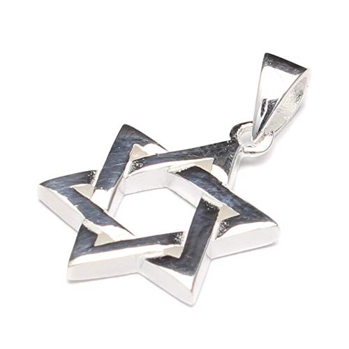 Loveyourdiamonds Kleiner Hexagramm David Stern Anhänger aus 925 Sterling Silber Loveyourdiamonds Kleiner Hexagramm David Stern Anhänger aus 925 Sterling Silber von loveyourdiamonds
