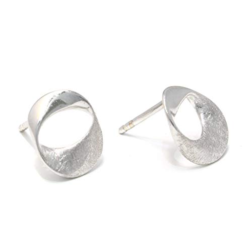 Loveyourdiamonds Runde Ohrstecker Möbiusband Silber matt Loveyourdiamonds Runde Ohrstecker Möbiusband Silber matt von loveyourdiamonds