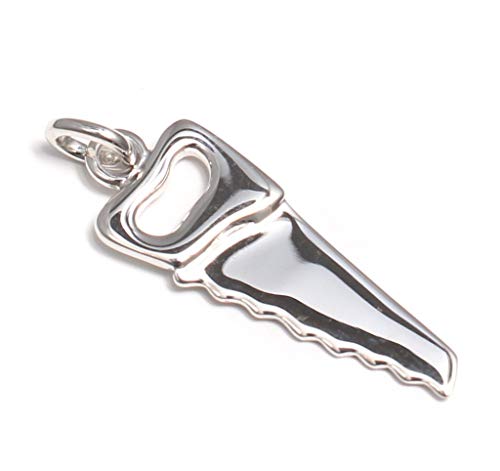 Loveyourdiamonds Säge Kettenanhänger aus echtem Sterling Silber Loveyourdiamonds Säge Kettenanhänger aus echtem Sterling Silber von loveyourdiamonds