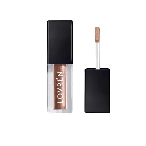 Lovren - Lovren OML1 flüssiger Lidschatten mit langem Halt, Farbe Shiny Bronze, 3 ml - 989241219 von lovren